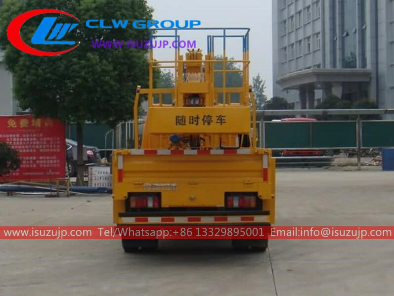 Isuzu boom lift truck mounted togo