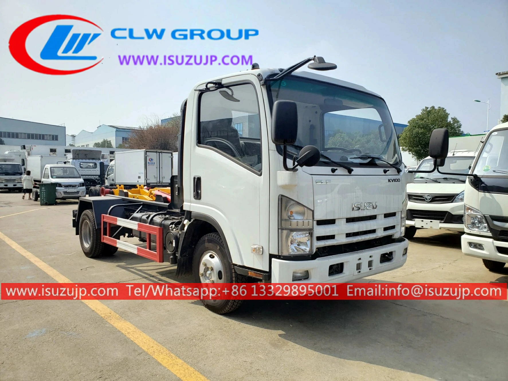 ISUZU 5cbm hooklift truck for sale ISUZU 5cbm hooklift truck for sale