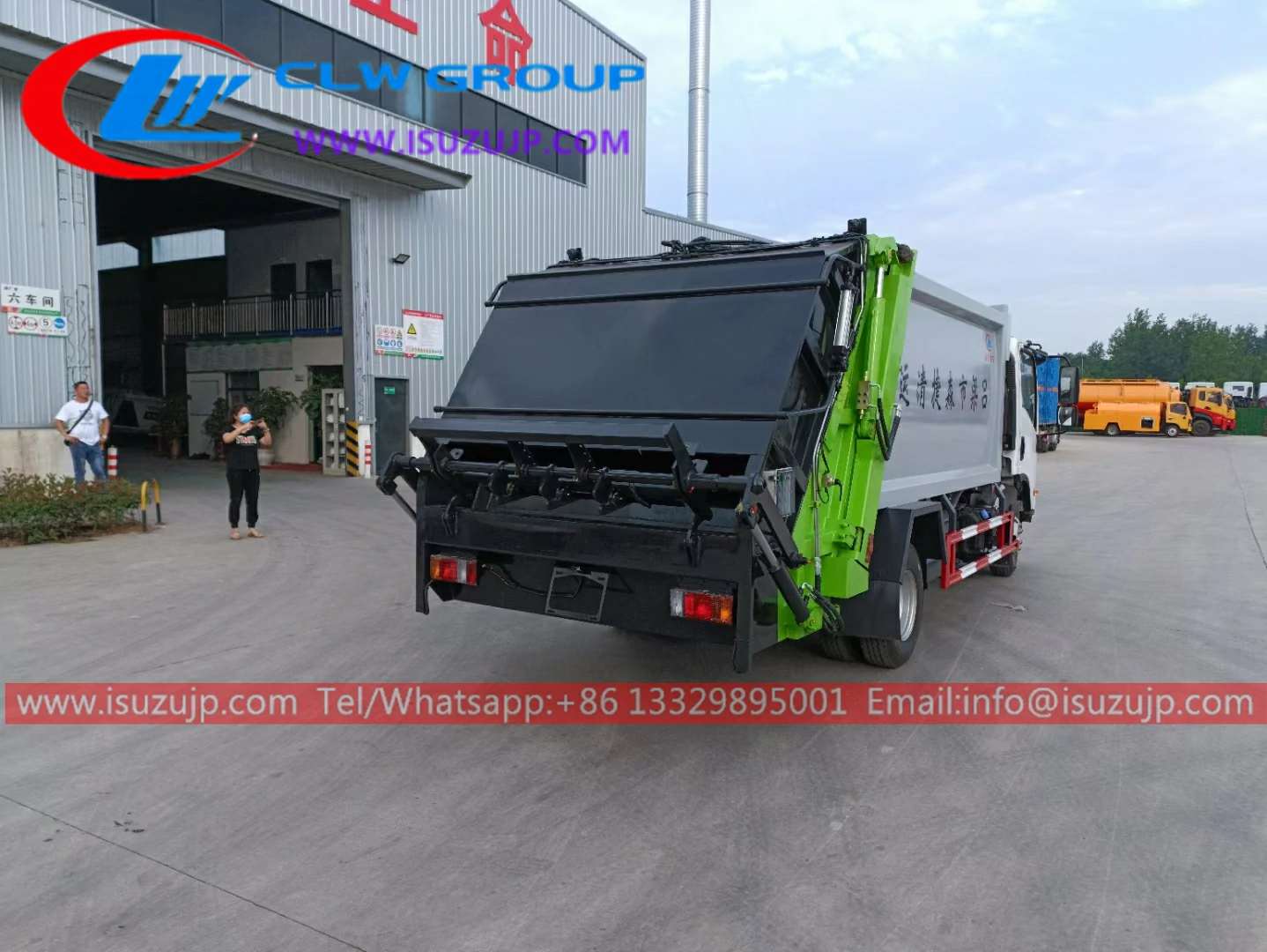 ISUZU 8 cubic meters refuse compactor truck ISUZU 8 cubic meters refuse compactor truck