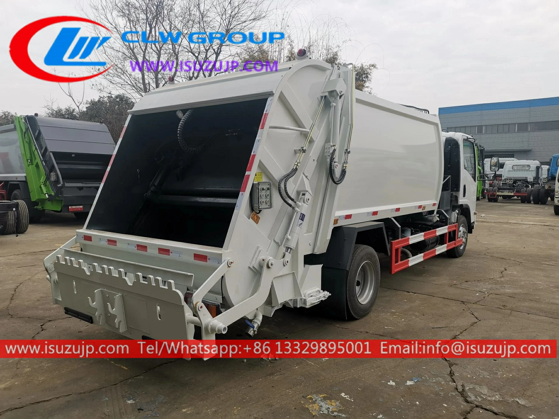 ISUZU ELF 5 tonne garbage collection truck ISUZU ELF 5 tonne garbage collection truck