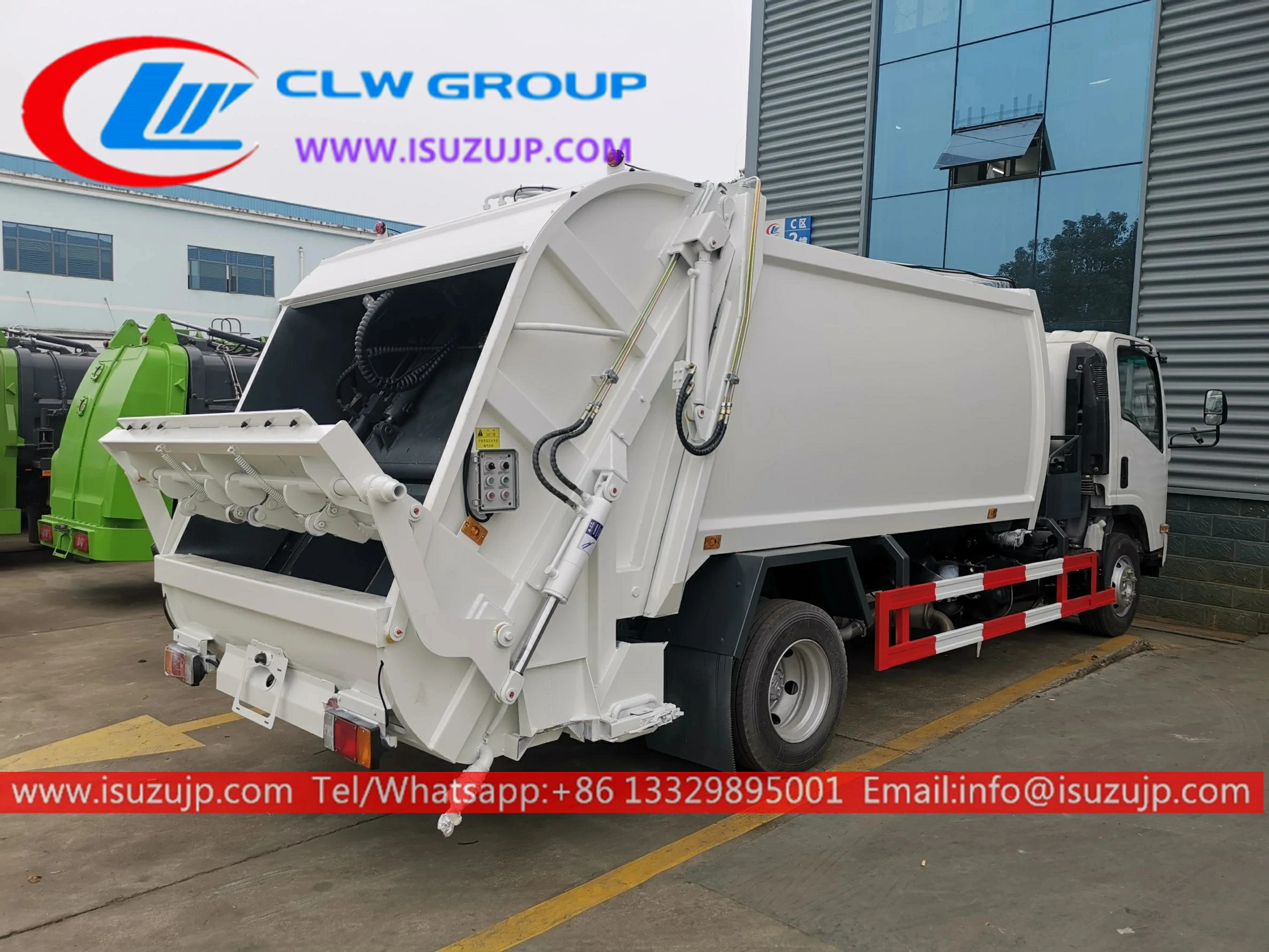 ISUZU ELF 6 cubic meters dustbin lorry ISUZU ELF 6 cubic meters dustbin lorry
