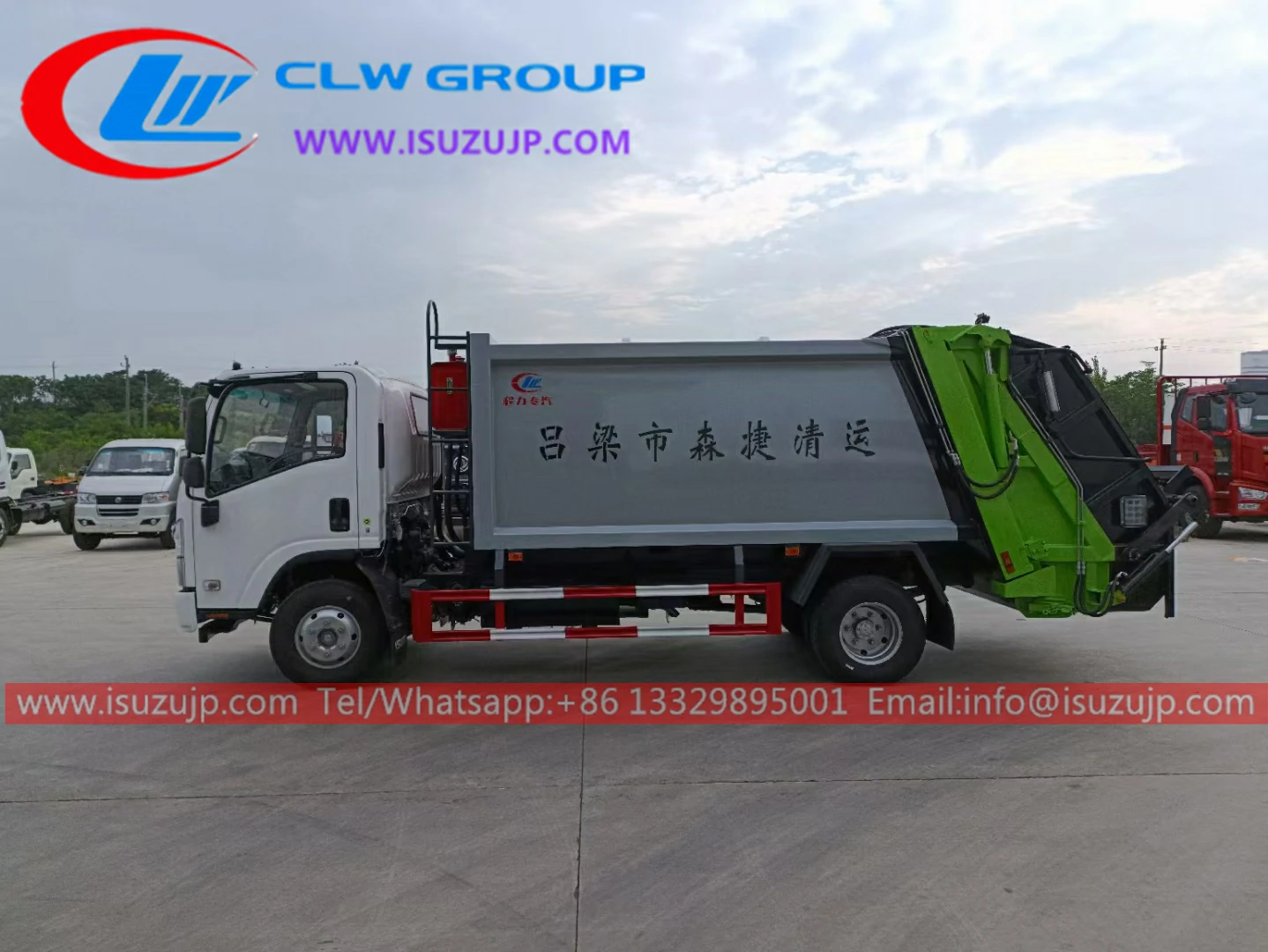 ISUZU ELF 6t waste compactor truck ISUZU ELF 6t waste compactor truck