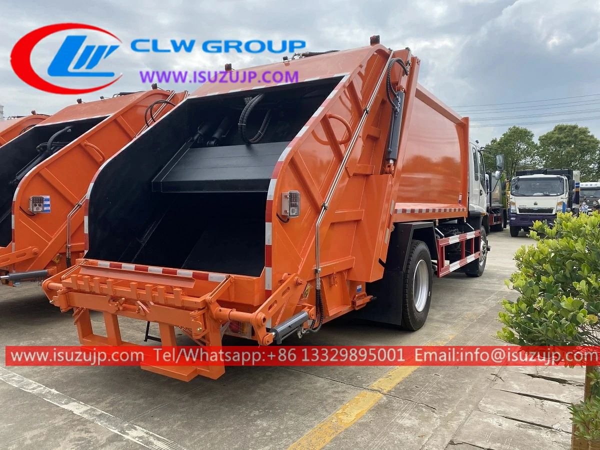 ISUZU FVR 10 ton trash compression recycling truck ISUZU FVR 10 ton trash compression recycling truck
