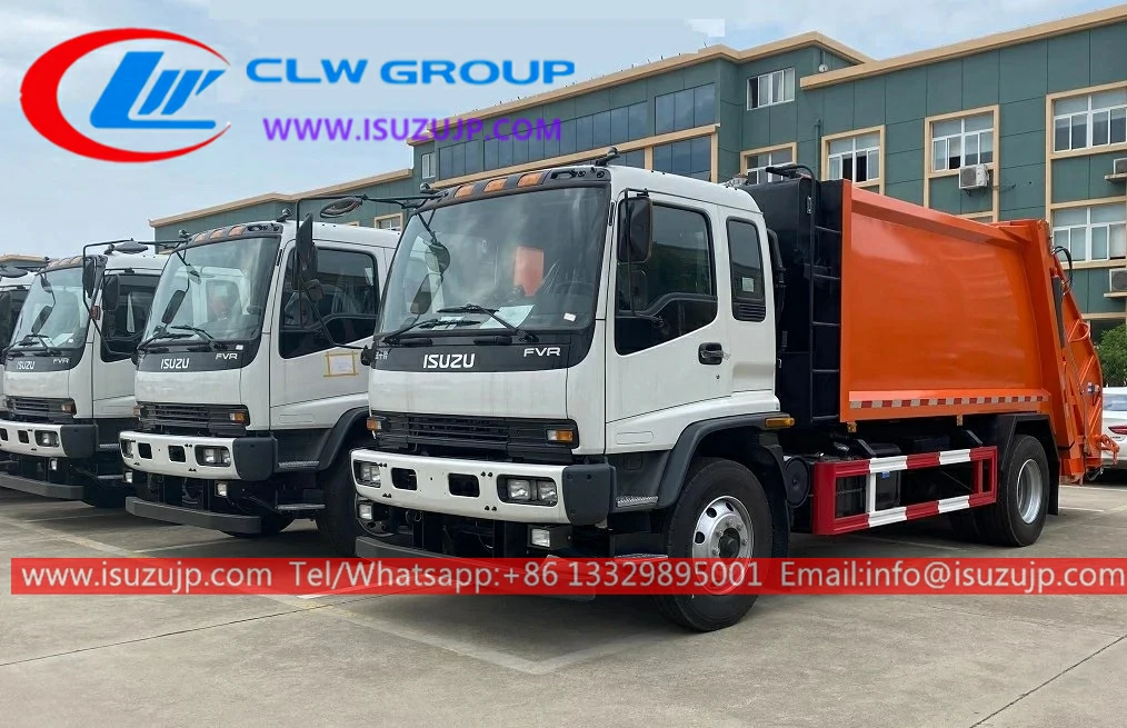 ISUZU FVR 10t waste management garbage truck ISUZU FVR 10t waste management garbage truck