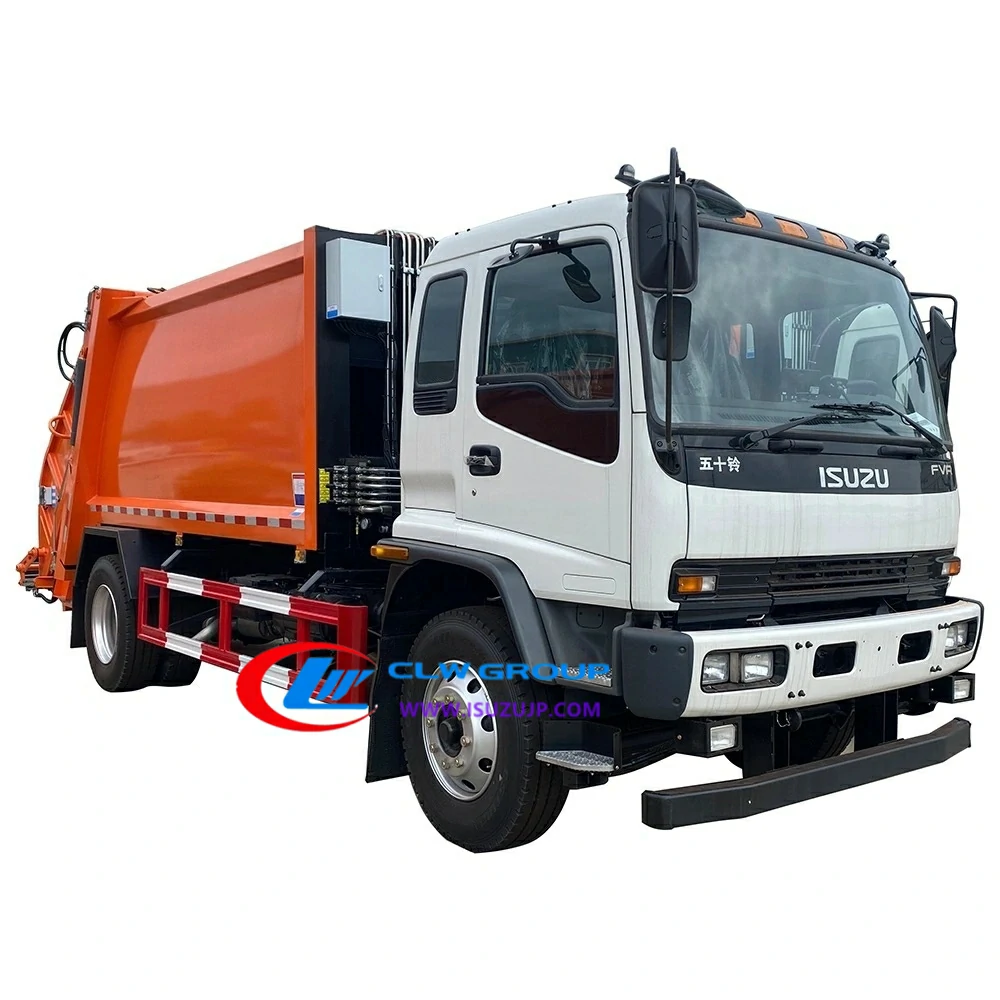 ISUZU FVR 12cbm garbage compression recycling truck ISUZU FVR 12cbm garbage compression recycling truck