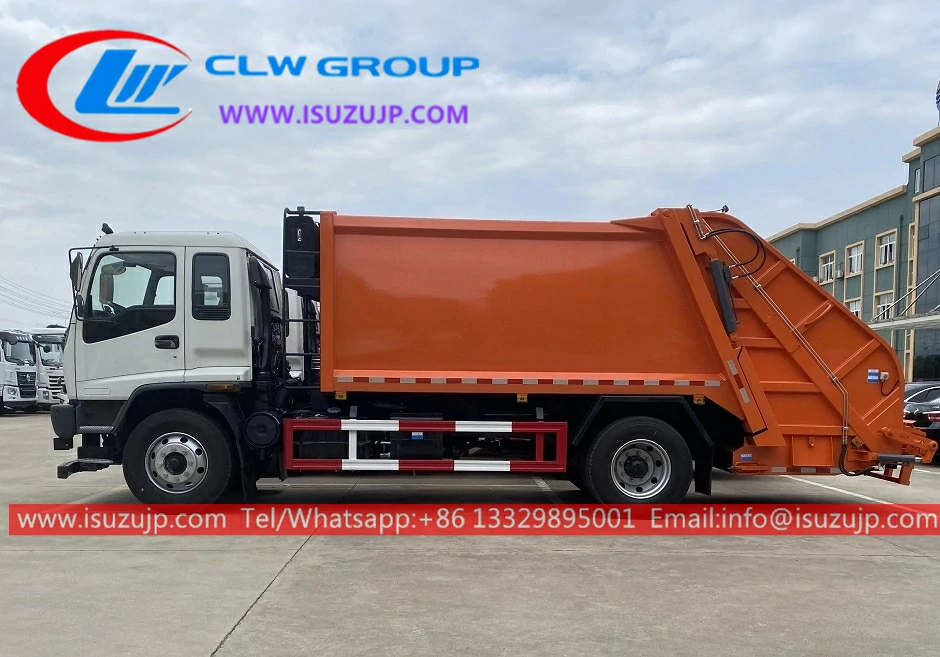 ISUZU FVR 12cbm rear loader garbage truck ISUZU FVR 12cbm rear loader garbage truck