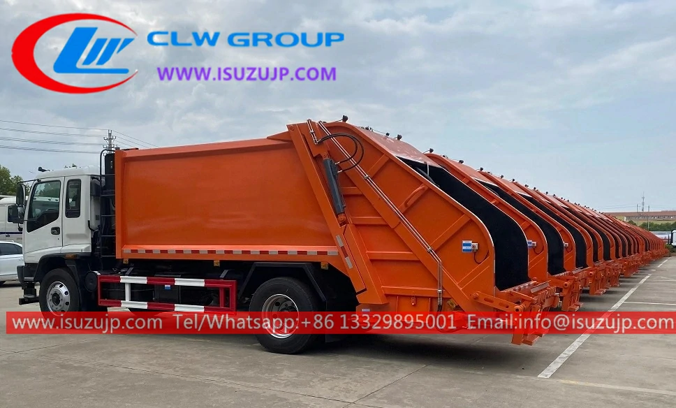 ISUZU FVR 12m3 rubbish compression recycling truck ISUZU FVR 12m3 rubbish compression recycling truck