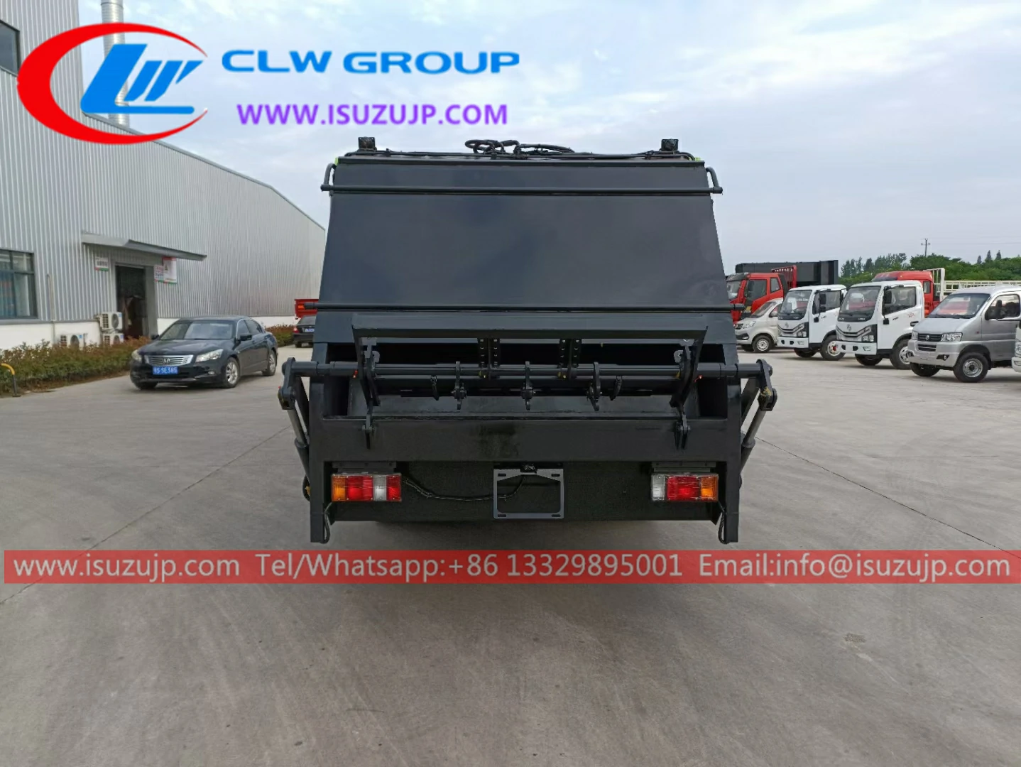 ISUZU KV100 compact garbage truck ISUZU KV100 compact garbage truck
