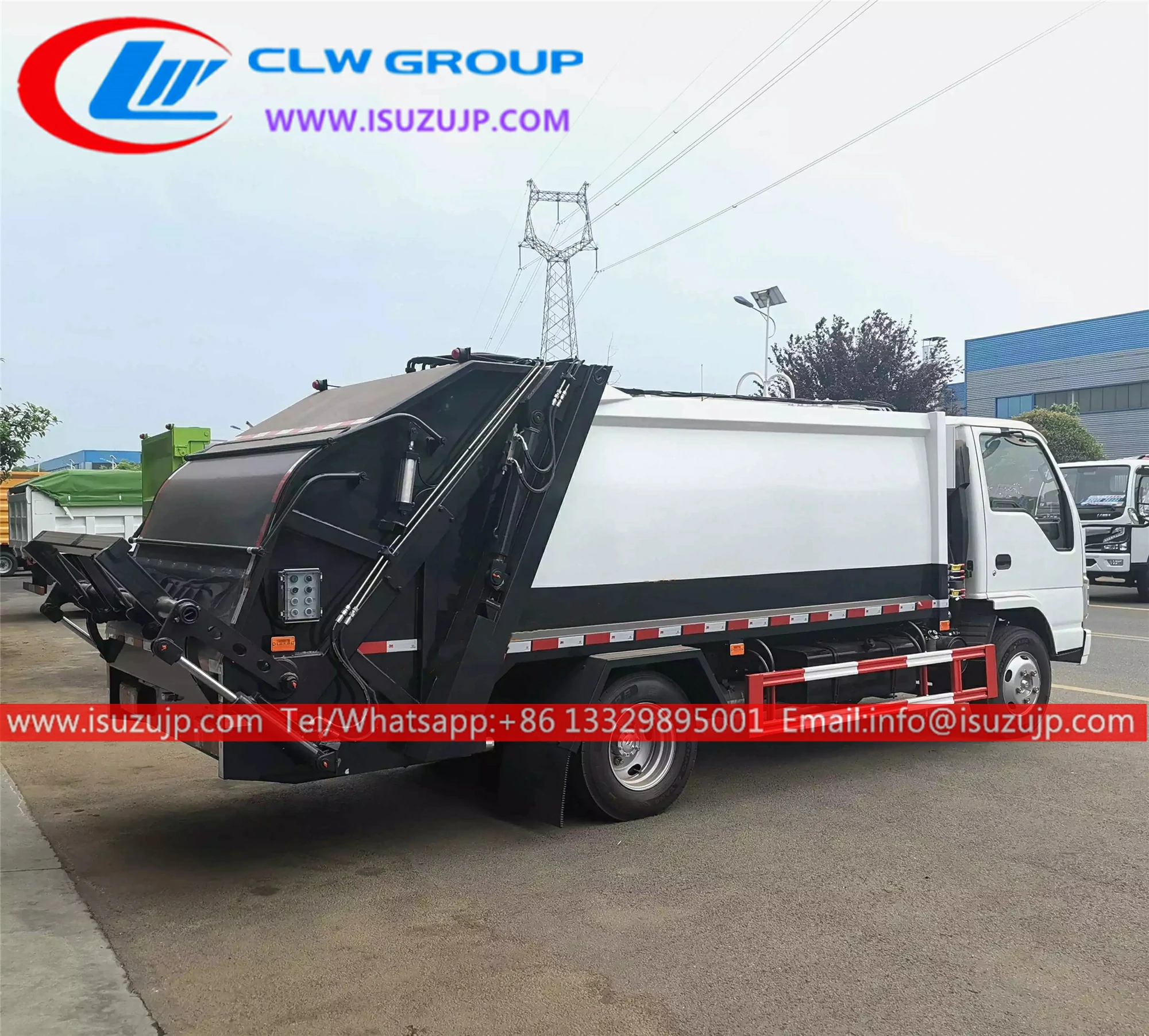 ISUZU NHR 5 tons trash compactor truck ISUZU NHR 5 tons trash compactor truck