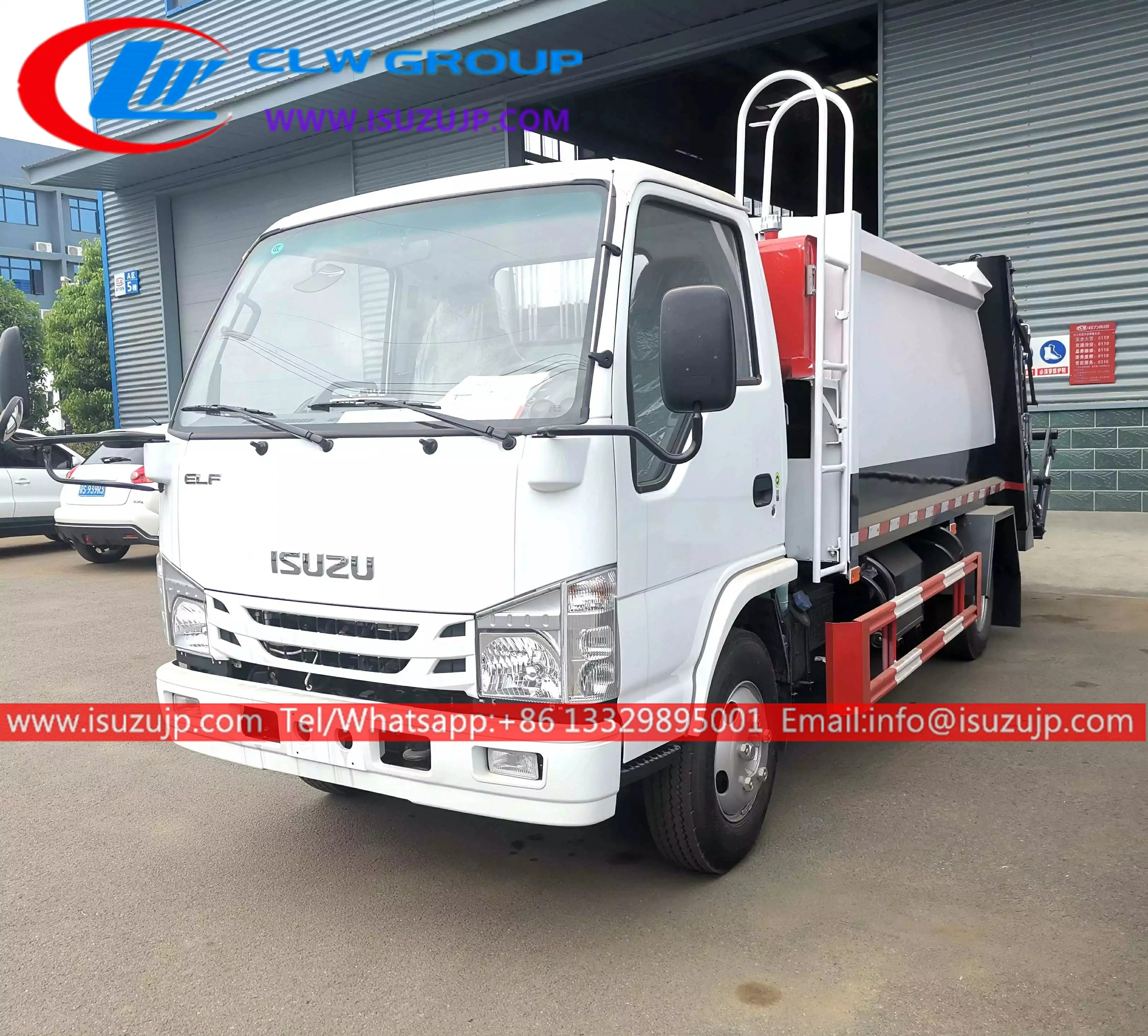 ISUZU NHR 6M3 refuse compactor truck ISUZU NHR 6M3 refuse compactor truck