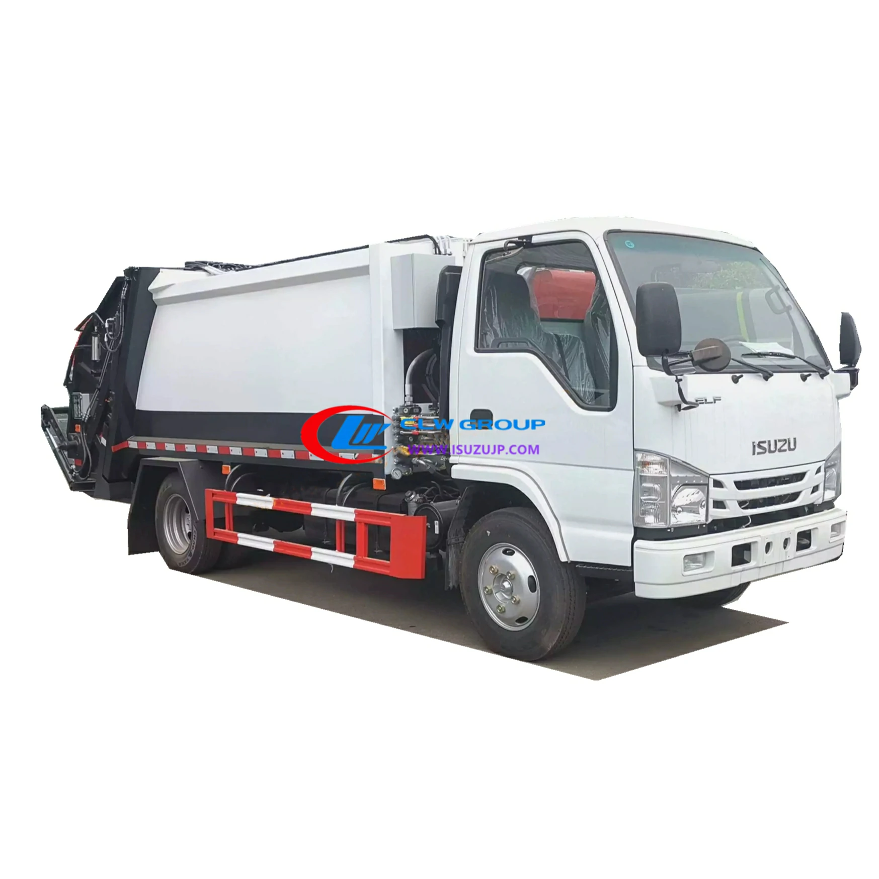 ISUZU NHR 6cbm dumpster compactor truck ISUZU NHR 6cbm dumpster compactor truck