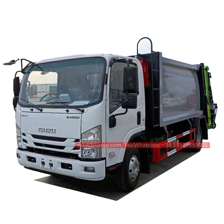 ISUZU NQR 8m3 refuse compactor vehicle ISUZU NQR 8m3 refuse compactor vehicle