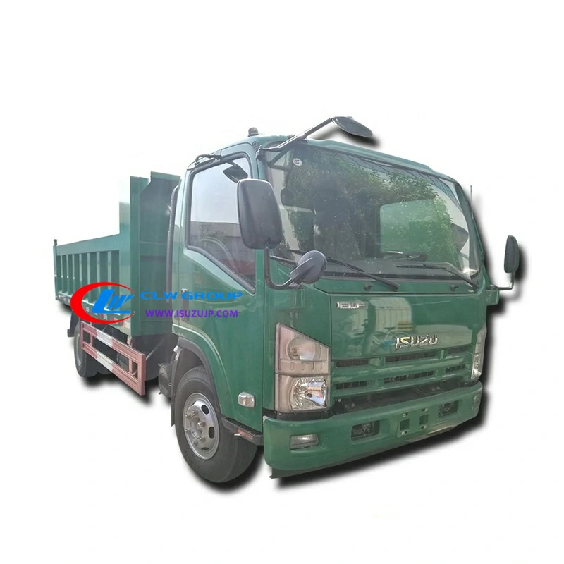ISUZU NQR Light Duty 6 cube drop side tipper truck for sale ISUZU NQR Light Duty 6 cube drop side tipper truck for sale