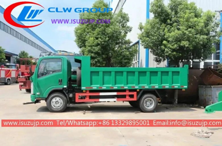 ISUZU NQR Light Duty 6cbm side tip truck for sale ISUZU NQR Light Duty 6cbm side tip truck for sale