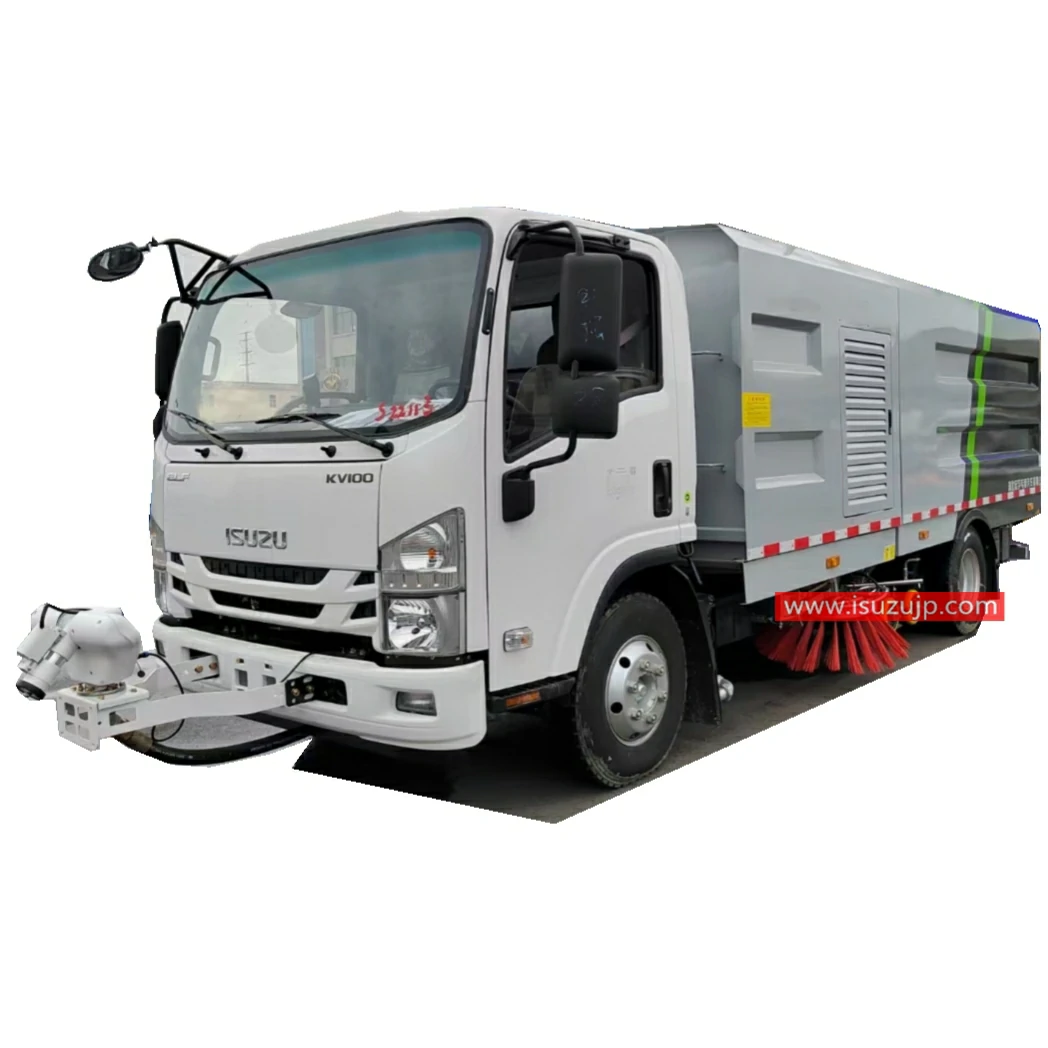 ISUZU NQR medium duty truck mounted sweeper for sale ISUZU NQR medium duty truck mounted sweeper for sale