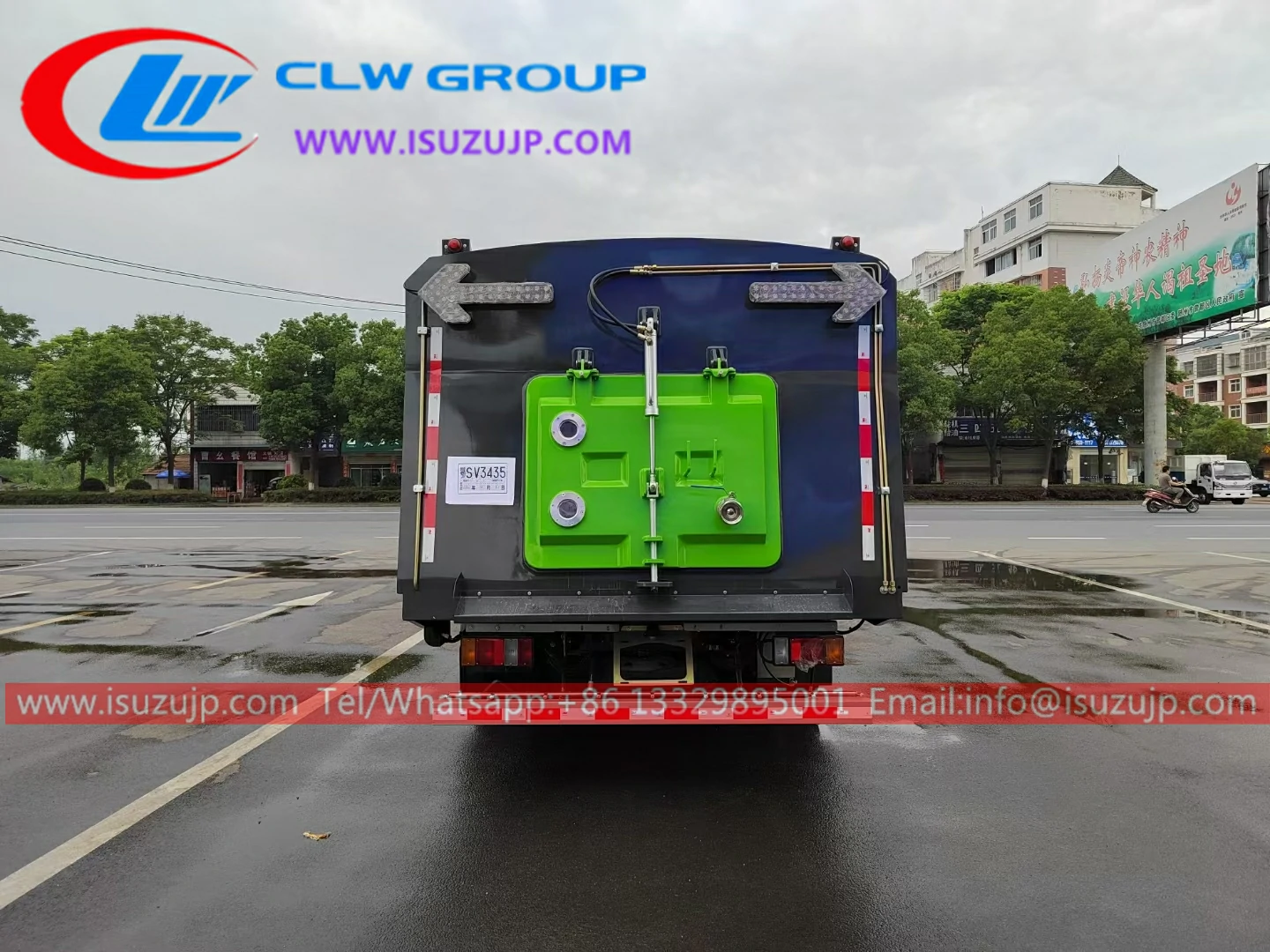 ISUZU NQR road sweeper lorry ISUZU NQR road sweeper lorry