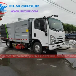 ISUZU NQR street sweeper truck for sale