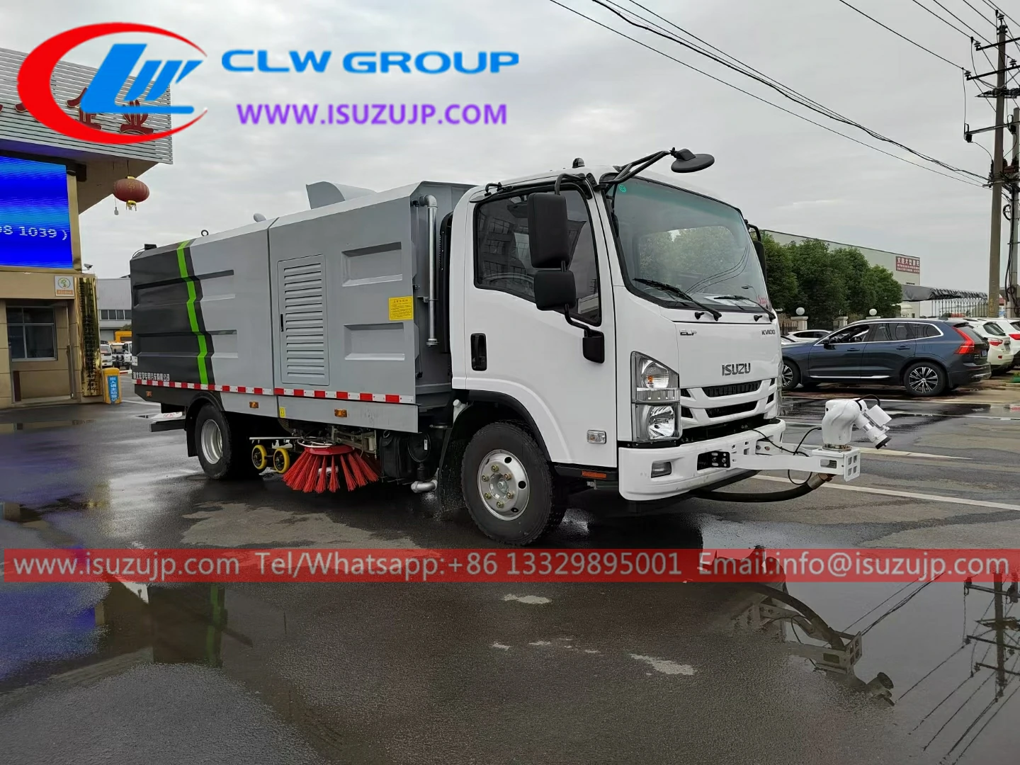 ISUZU NQR street sweeper truck for sale ISUZU NQR street sweeper truck for sale