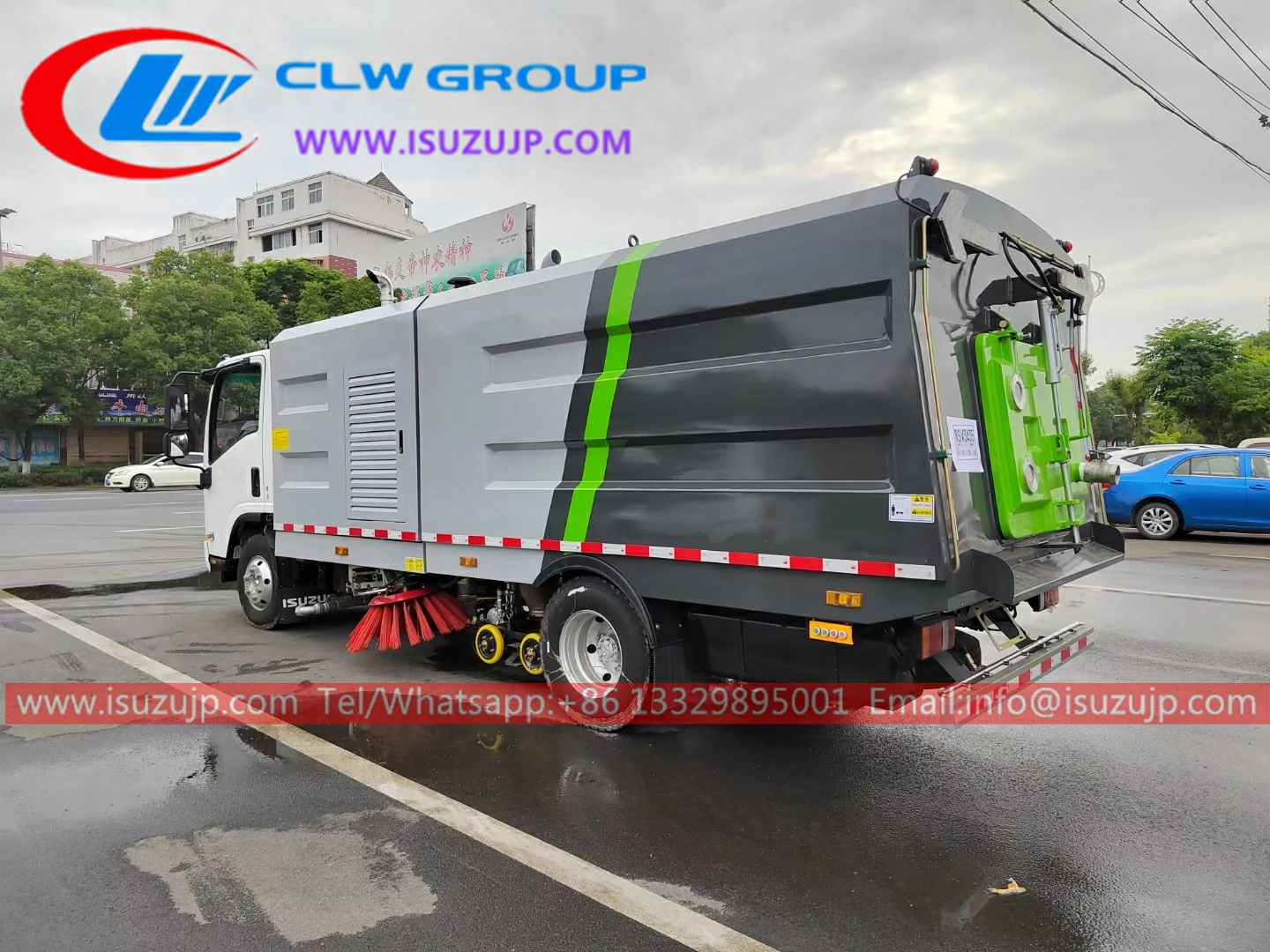 ISUZU NQR street vacuum truck ISUZU NQR street vacuum truck