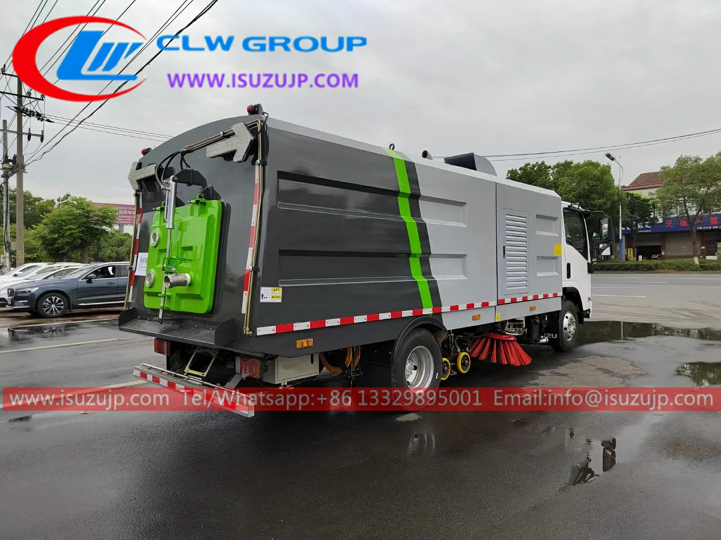ISUZU NQR vacuum sweeper truck ISUZU NQR vacuum sweeper truck
