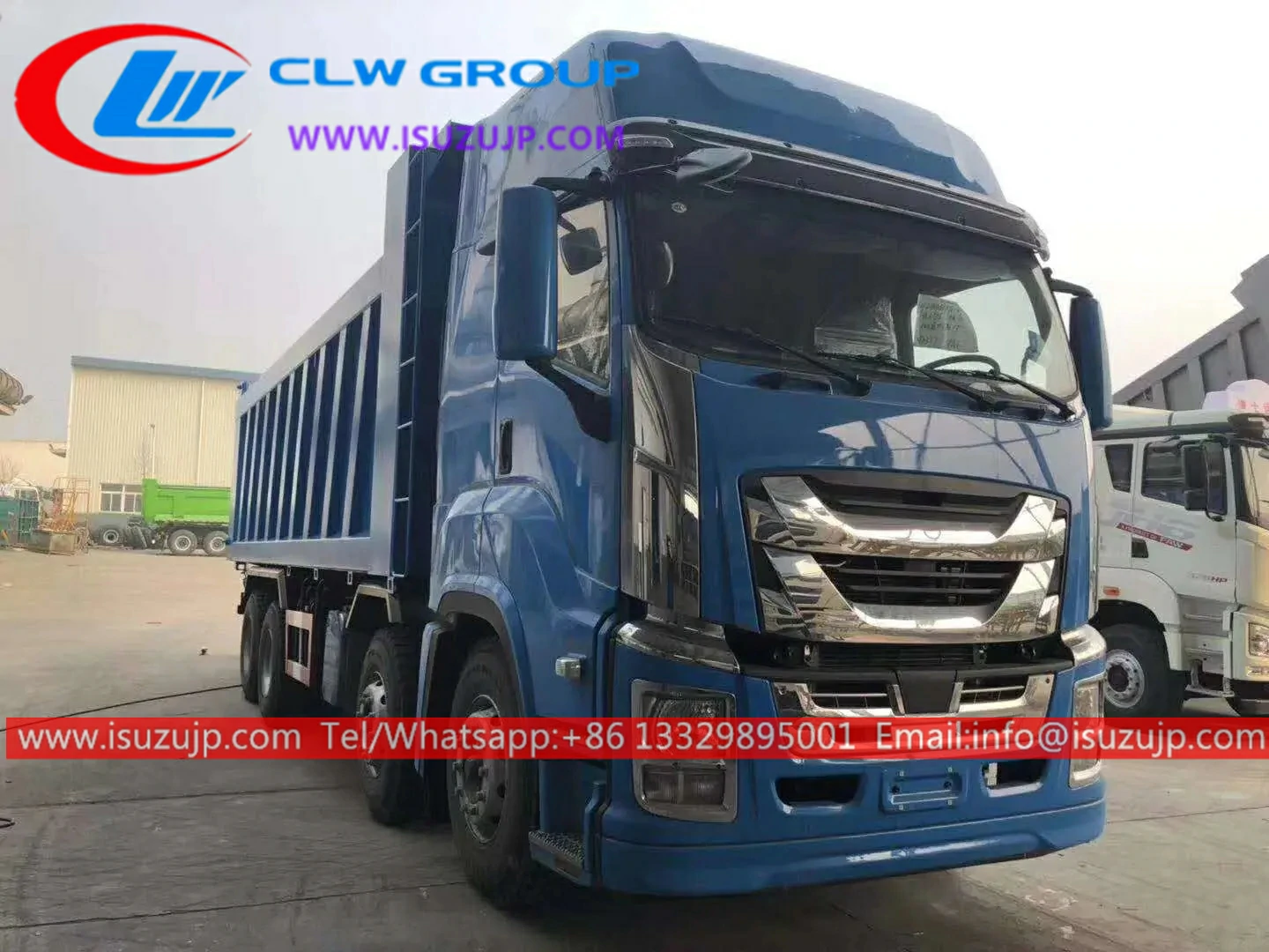 Isuzu GIGA quad axle dump truck Isuzu GIGA quad axle dump truck