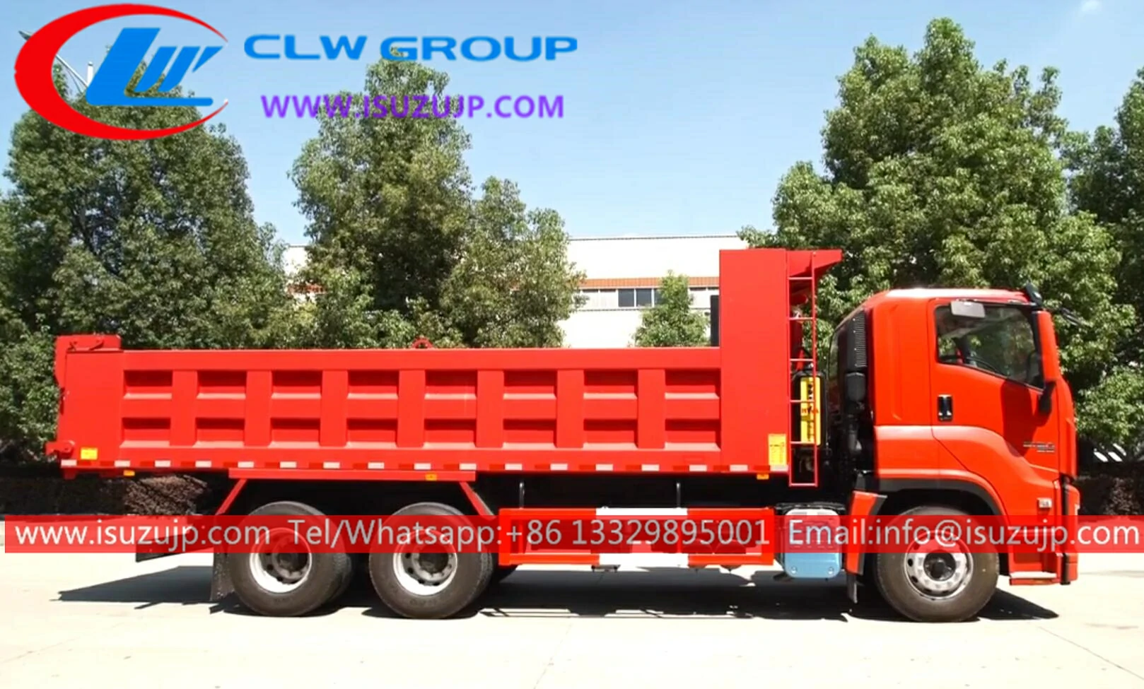 Japan Isuzu 20 cube forward dump truck Japan Isuzu 20 cube forward dump truck