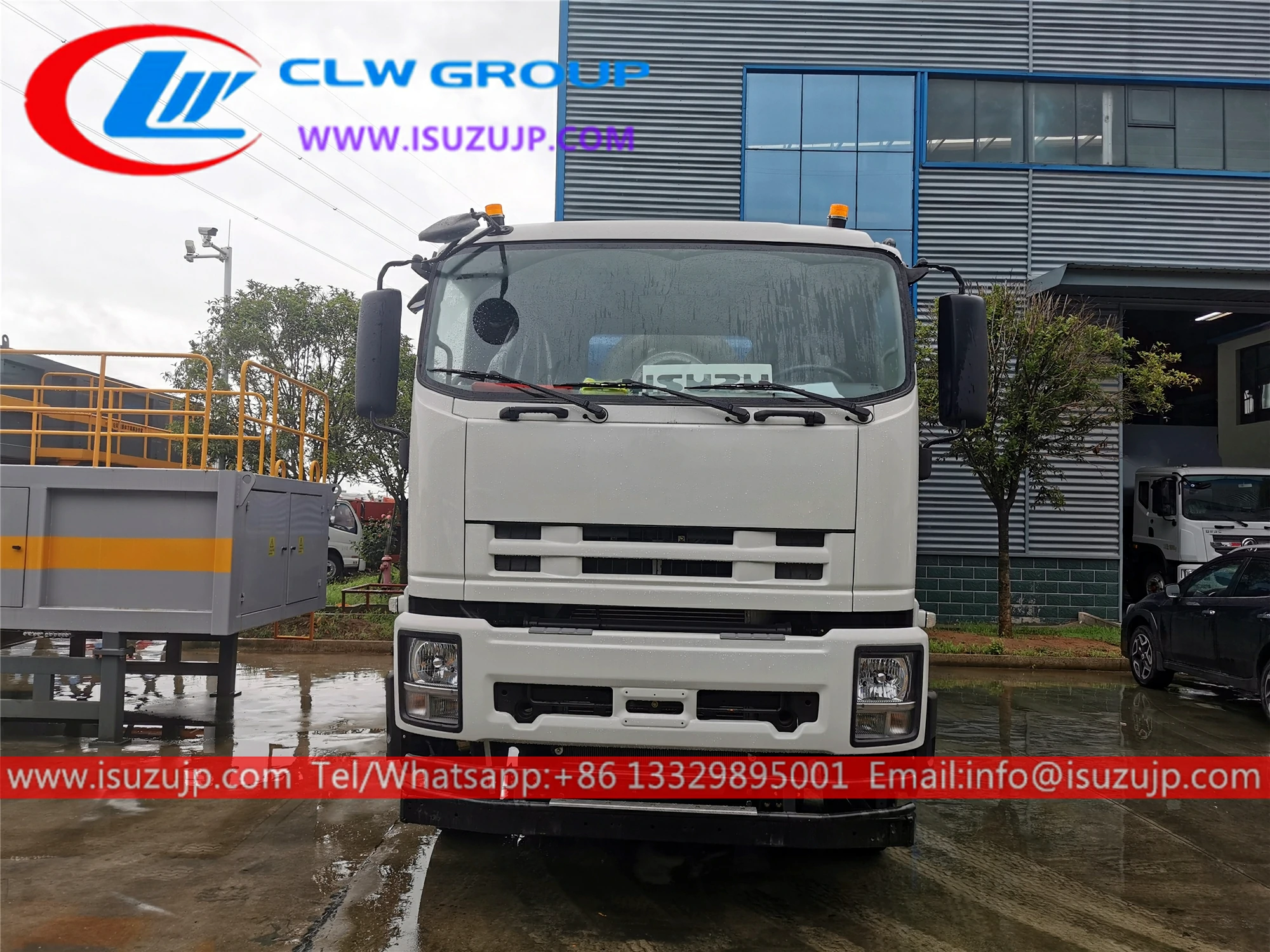 10 wheel ISUZU VC61 18m3 hook lift dump truck 10 wheel ISUZU VC61 18m3 hook lift dump truck