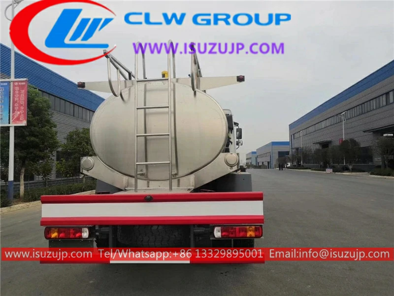 4WD ISUZU FTR FVR stainless steel off road diesel tanker 4WD ISUZU FTR FVR stainless steel off road diesel tanker