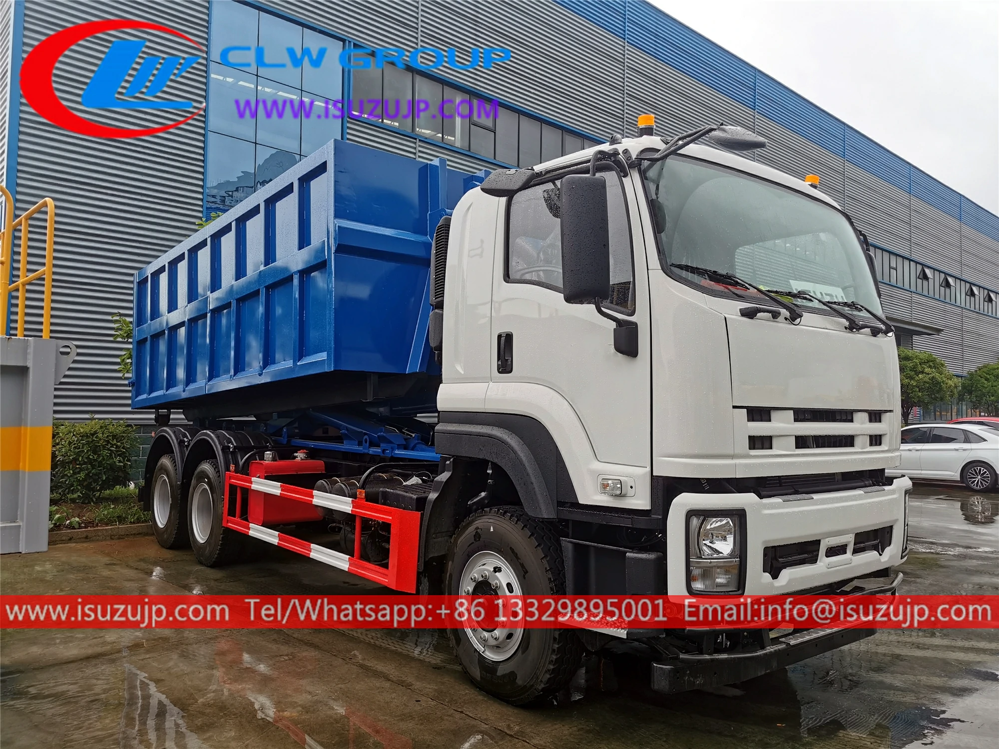 6x4 ISUZU VC61 20mt hooklift dumpsters for sale 6x4 ISUZU VC61 20mt hooklift dumpsters for sale