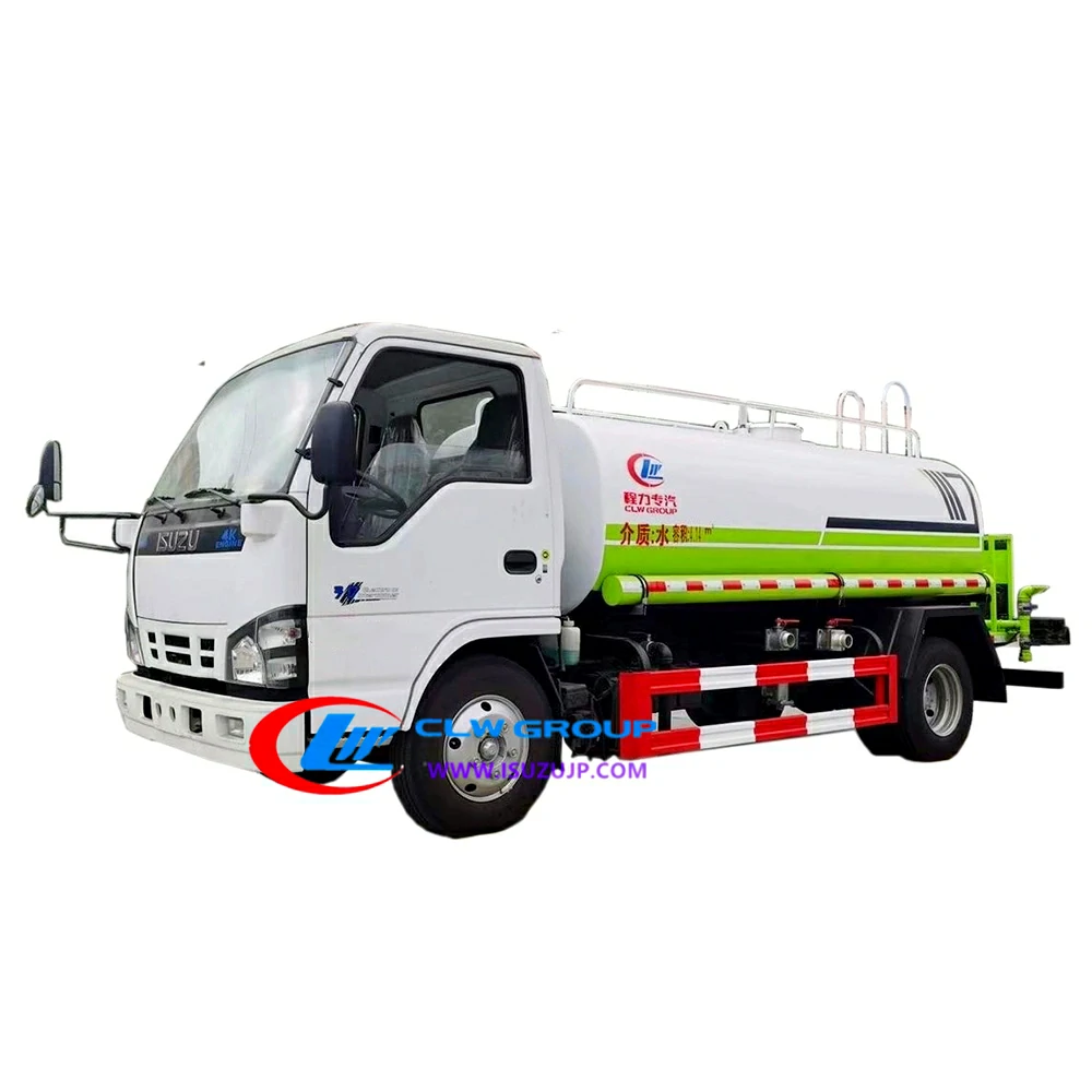ISUZU 600P 6tons delivery water tanker ISUZU 600P 6tons delivery water tanker
