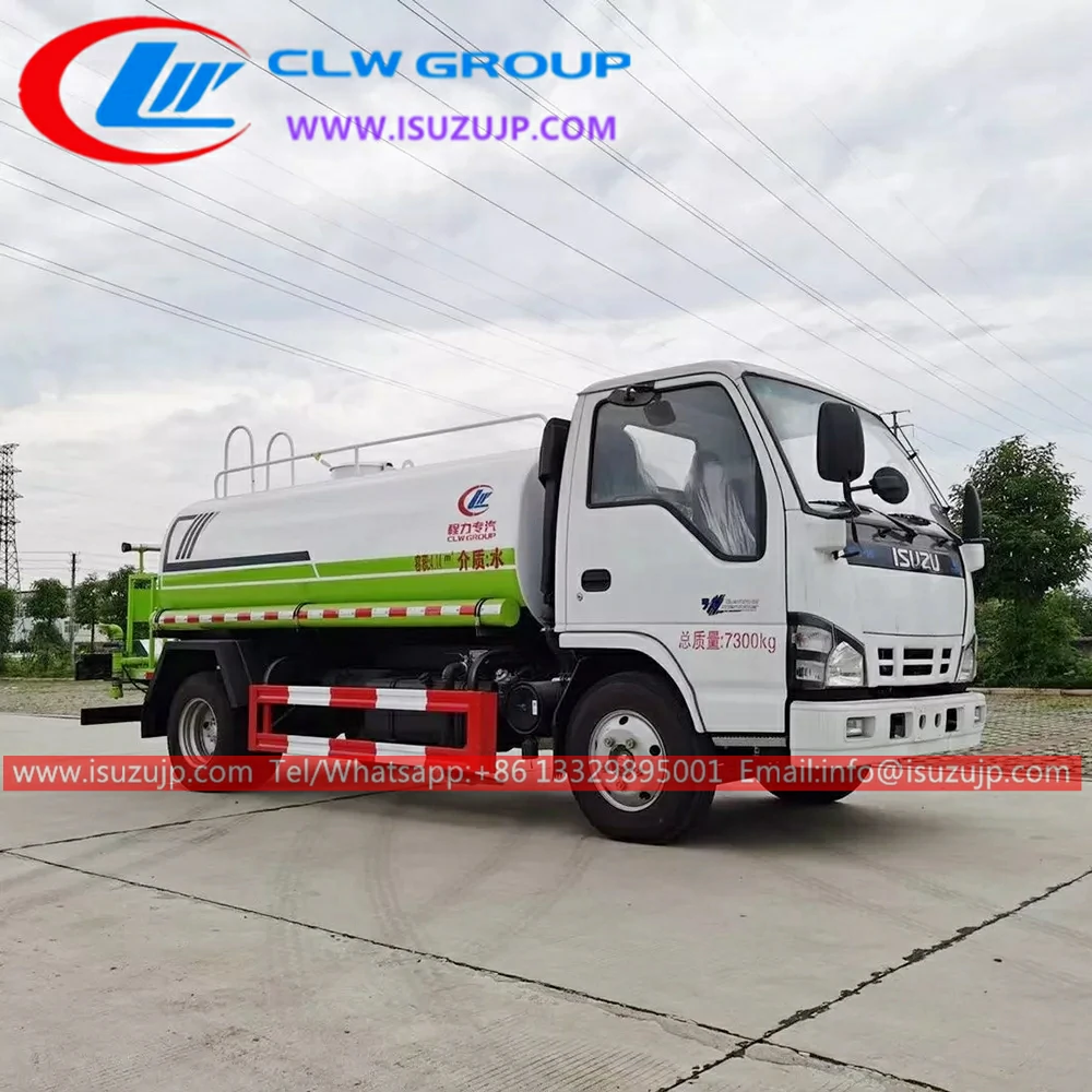 ISUZU 600P 6tons mobile water tanker ISUZU 600P 6tons mobile water tanker