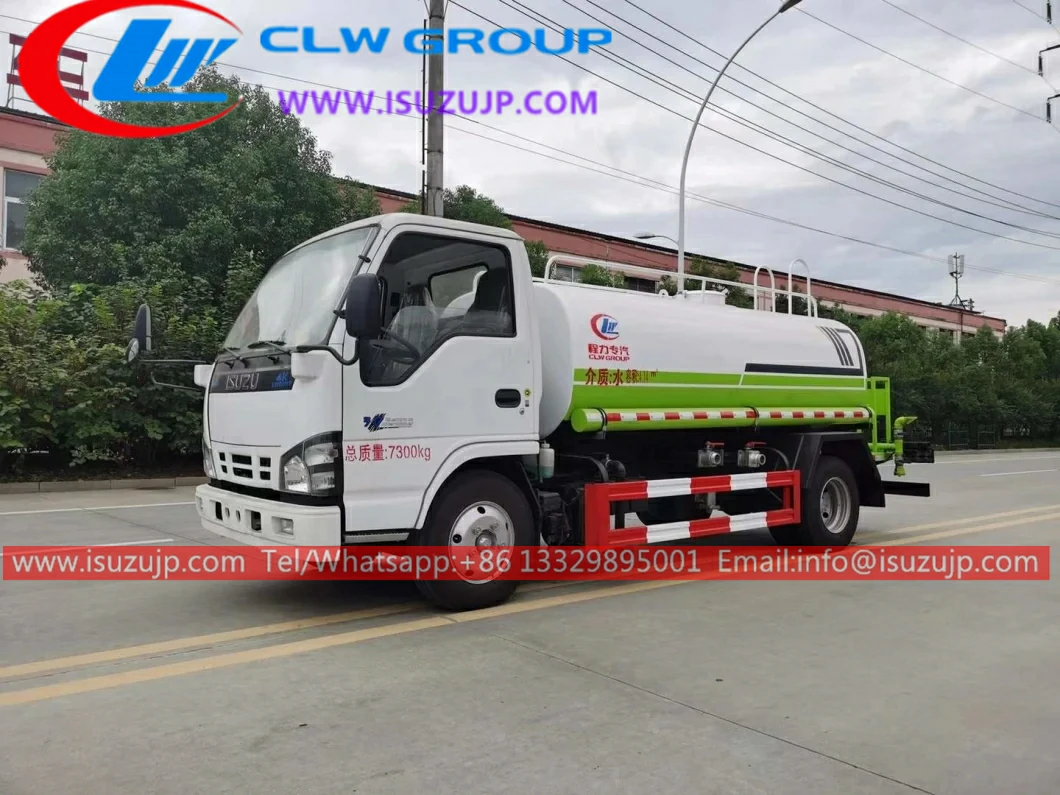 ISUZU 600P 6tons water tanker truck for sale ISUZU 600P 6tons water tanker truck for sale