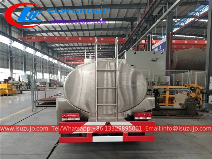 ISUZU ELF 5 tons bulk milk tank truck ISUZU ELF 5 tons bulk milk tank truck