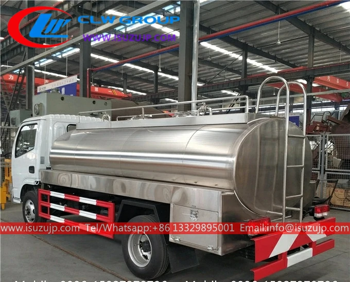 ISUZU ELF 5cbm milk storage tank truck ISUZU ELF 5cbm milk storage tank truck