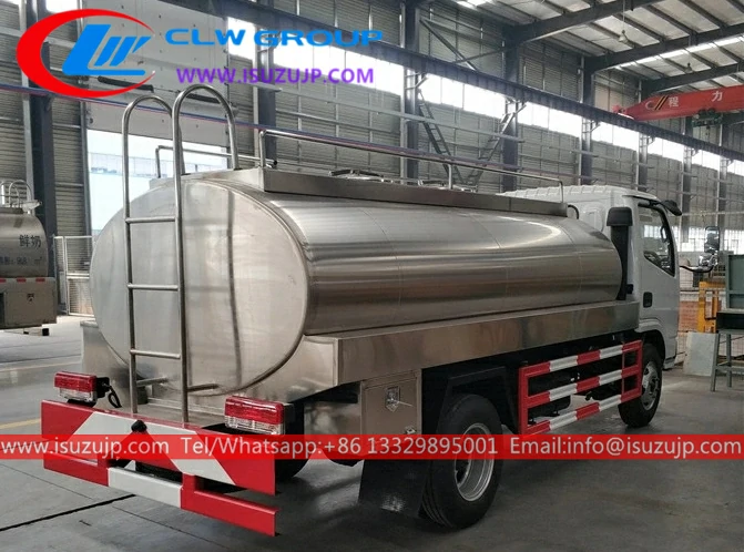 ISUZU ELF 5t milk tanker truck for sale ISUZU ELF 5t milk tanker truck for sale