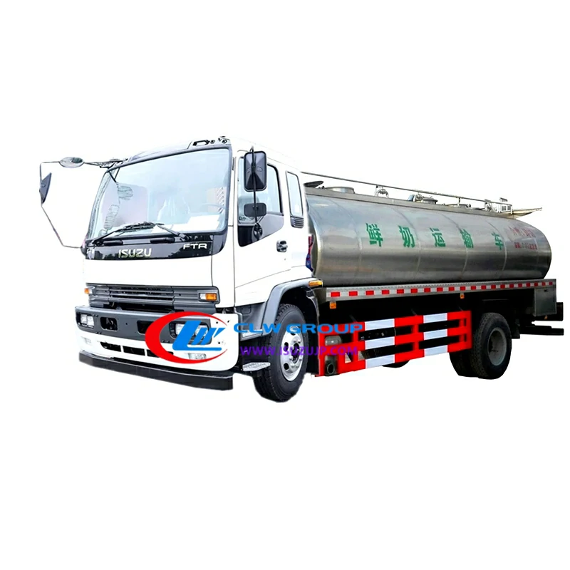 ISUZU FTR 12000liters dairy tanker truck ISUZU FTR 12000liters dairy tanker truck