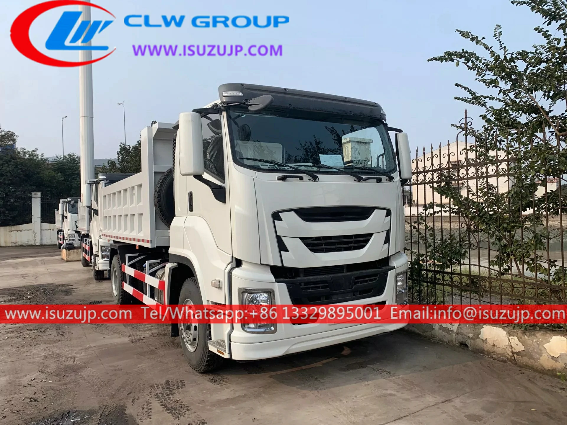 ISUZU GIGA 15 cube dumpster truck ISUZU GIGA 15 cube dumpster truck