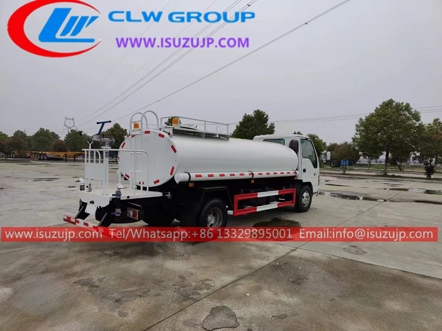 ISUZU NKR 5000liters drinking water tanker ISUZU NKR 5000liters drinking water tanker