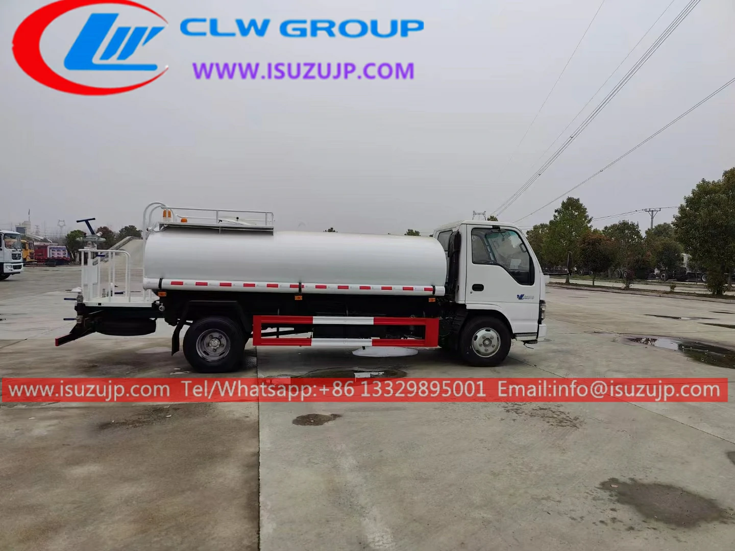 ISUZU NKR 5000liters potable water tanker ISUZU NKR 5000liters potable water tanker