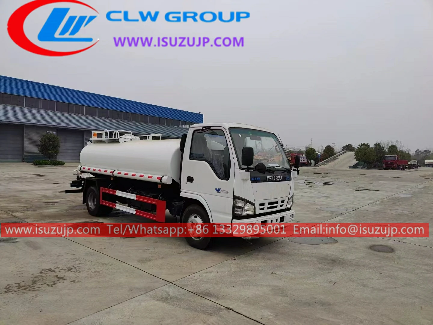 ISUZU NKR 5000liters stainless steel water tanker ISUZU NKR 5000liters stainless steel water tanker