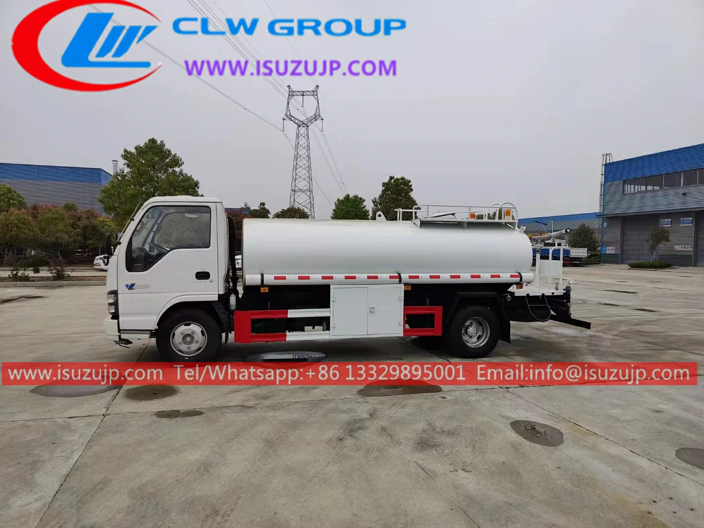 ISUZU NKR 5000liters water truck delivery ISUZU NKR 5000liters water truck delivery