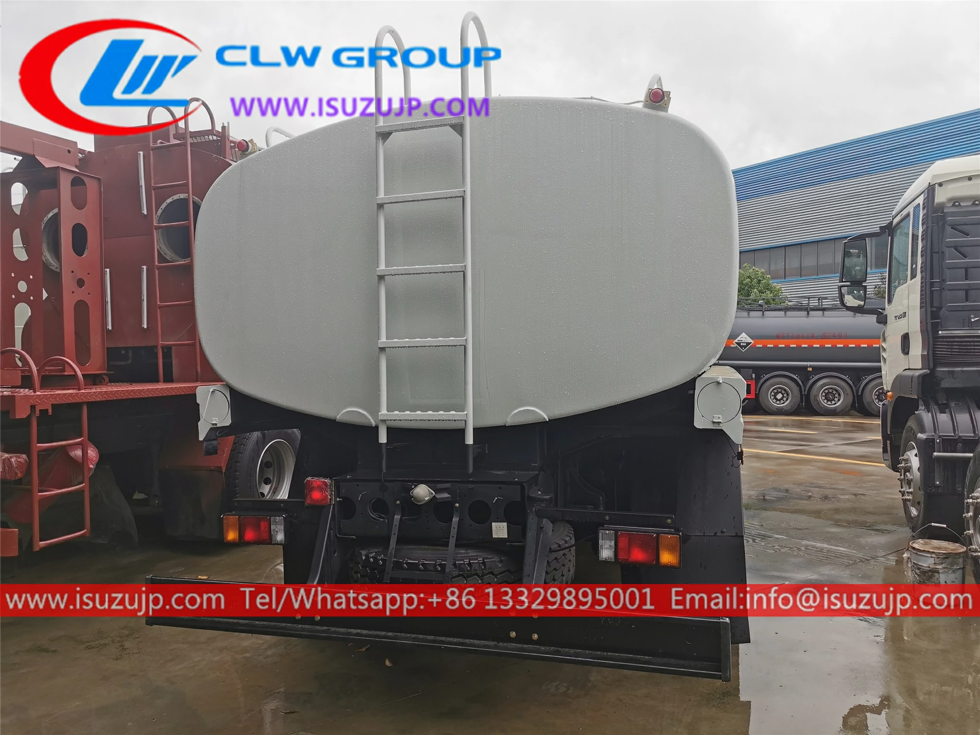 Isuzu FTR 12 ton stainless steel fresh water tankers Isuzu FTR 12 ton stainless steel fresh water tankers