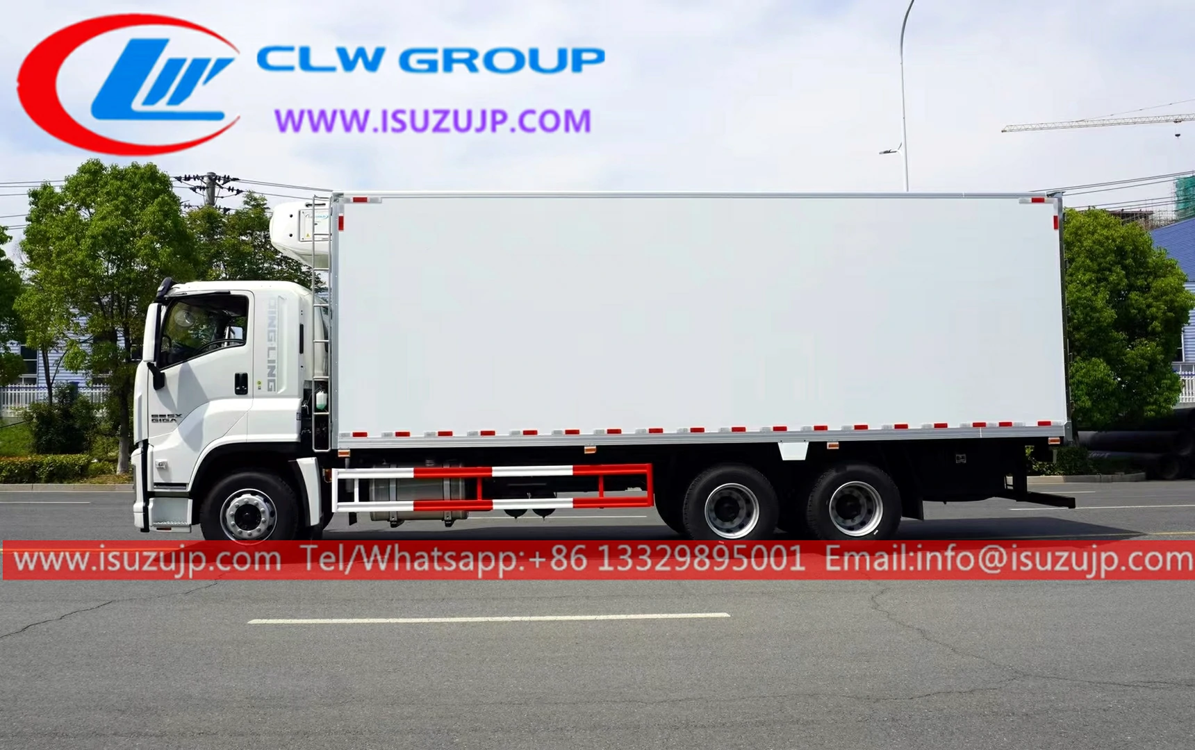 6x4 ISUZU GIGA 20-25tons reefer van for sale philippines 6x4 ISUZU GIGA 20-25tons reefer van for sale philippines