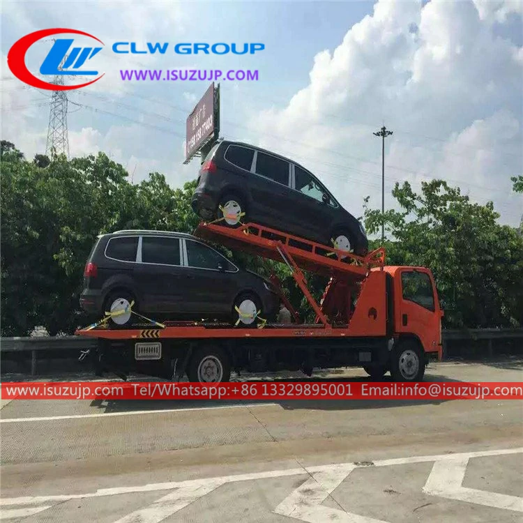 ISUZU 6 tons one towing three recovery truck ISUZU 6 tons one towing three recovery truck