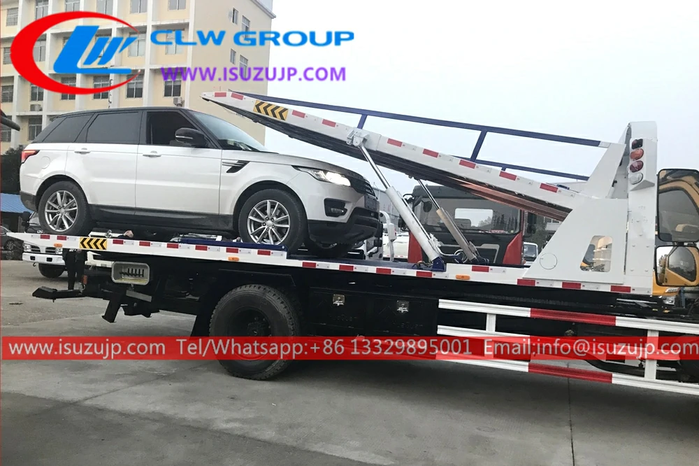 ISUZU 6 tons one towing three roadside service truck ISUZU 6 tons one towing three roadside service truck