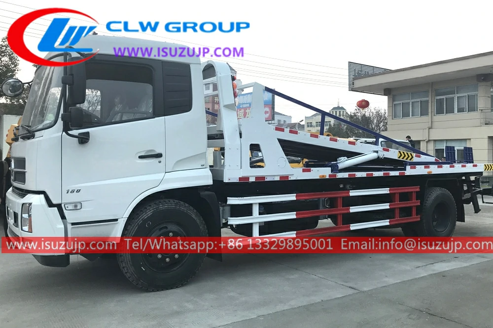 ISUZU 6 tons one towing three self loader tow truck ISUZU 6 tons one towing three self loader tow truck