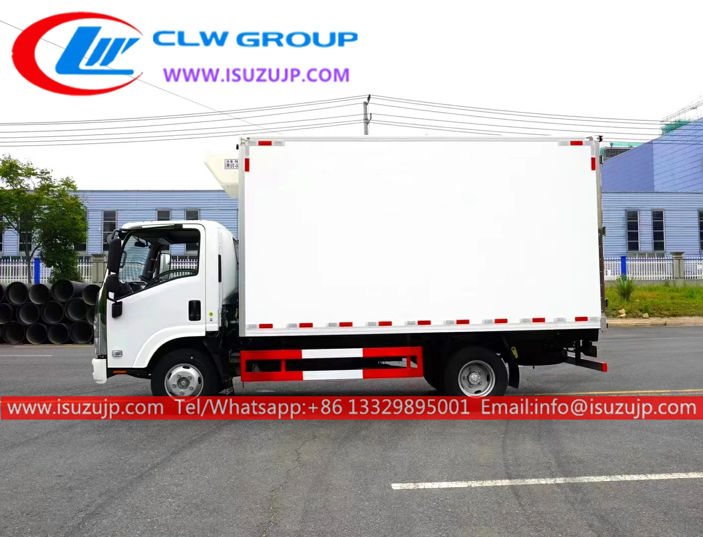 ISUZU M600 6000kg reefer box truck ISUZU M600 6000kg reefer box truck