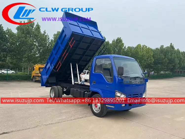 ISUZU 4k-engine 3 ton tipper truck for sale