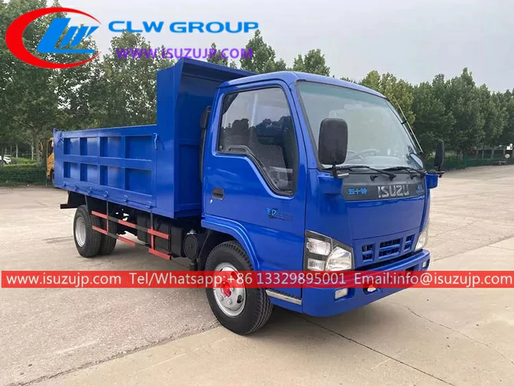 ISUZU 4k-engine 5m3 forward dump truck