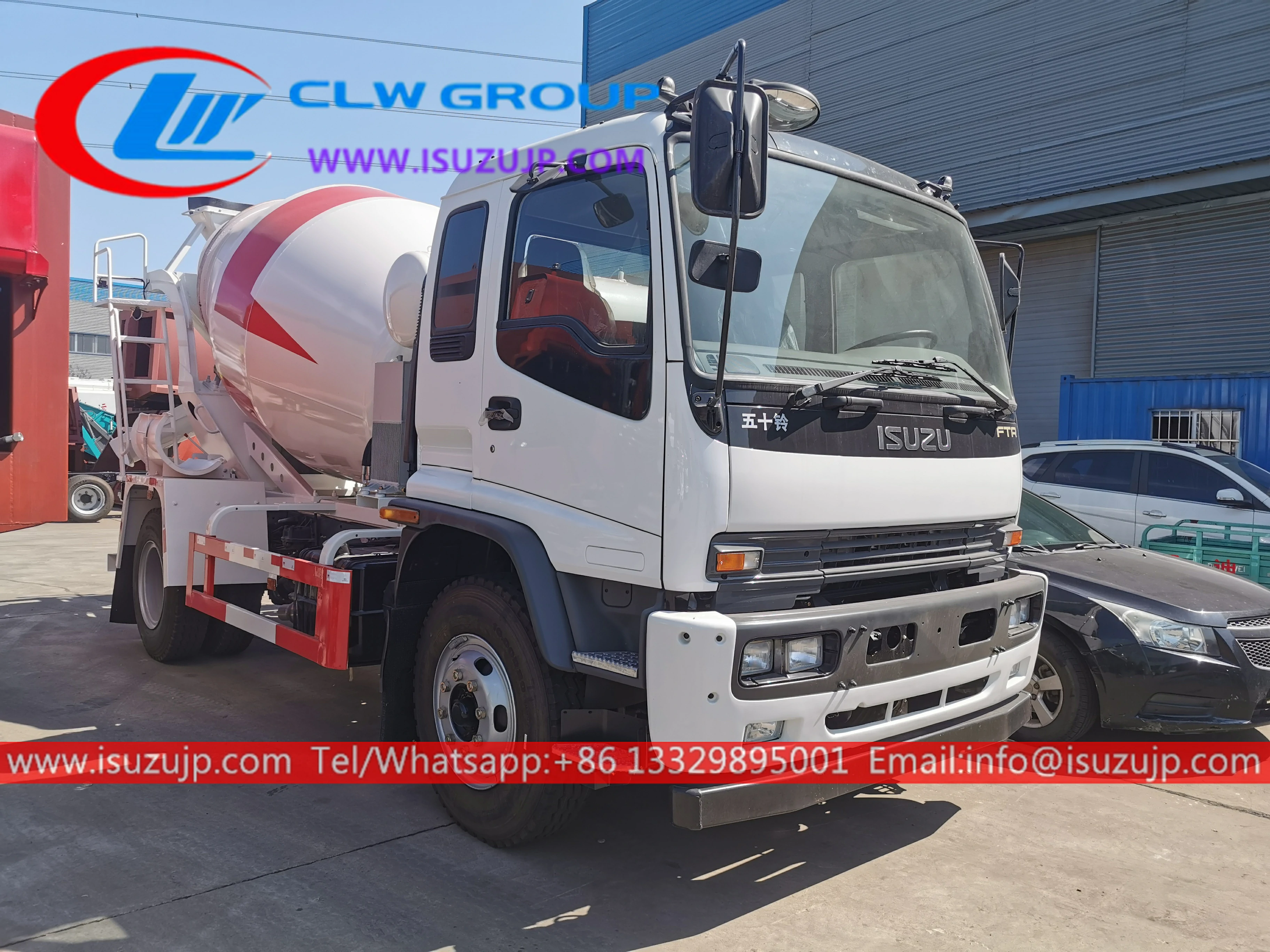 ISUZU FTR 7cbm onsite concrete mixer ISUZU FTR 7cbm onsite concrete mixer